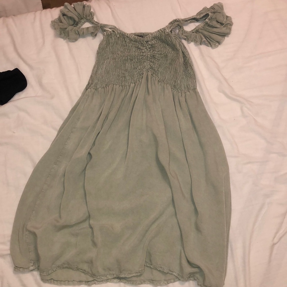 Green dress